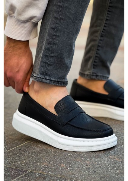 Robert Rs615 Siyah Bt Erkek Loafer Ayakkabı