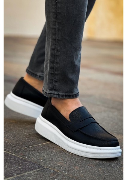 Robert Rs615 Siyah Bt Erkek Loafer Ayakkabı