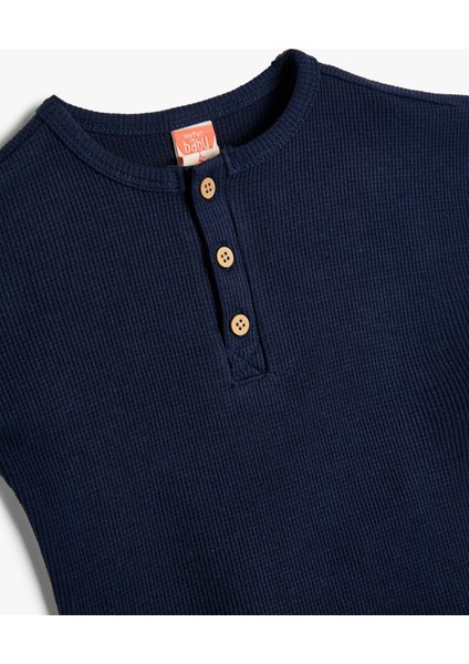 Tişört Ribanalı Kısa Kollu Bisiklet Yaka Pamuklu modelleri