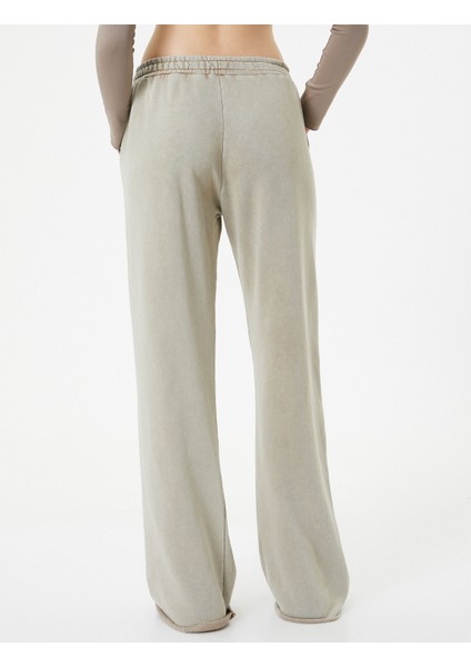 Geniş Paça Eşofman Altı Beli Bağlamalı fırsatları