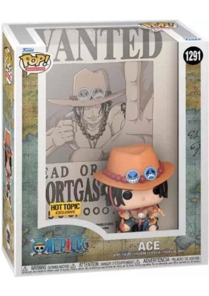 Funko Pop Anıme One Pıece Ace Wanted Poster Specıal Edıtıon