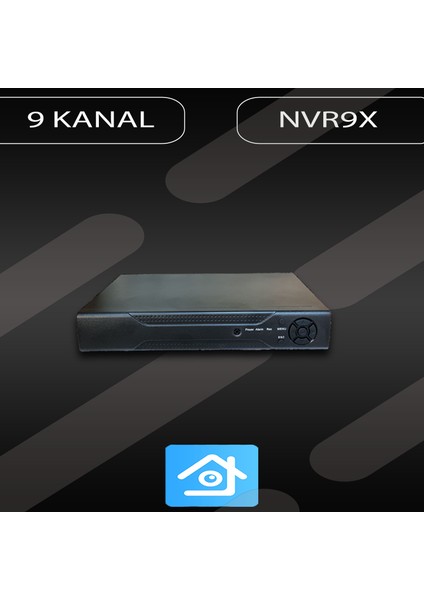 5mp H.265 Xmeye Programlı 9 Kanal Nvr