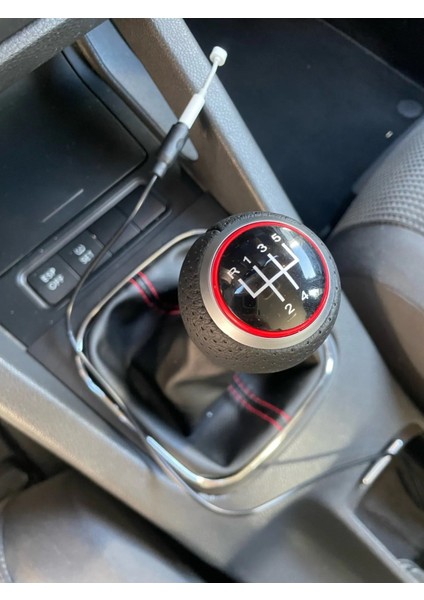 Vw Scirocco Kırmızı Dikişli 5 Ileri Vites Topuzu 2009-2014 fırsatları