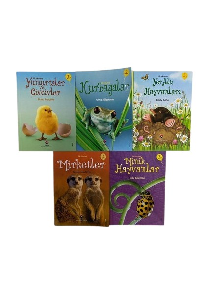 Popüler Bilim İlk Okuma Kitapları 5 Kitap Set