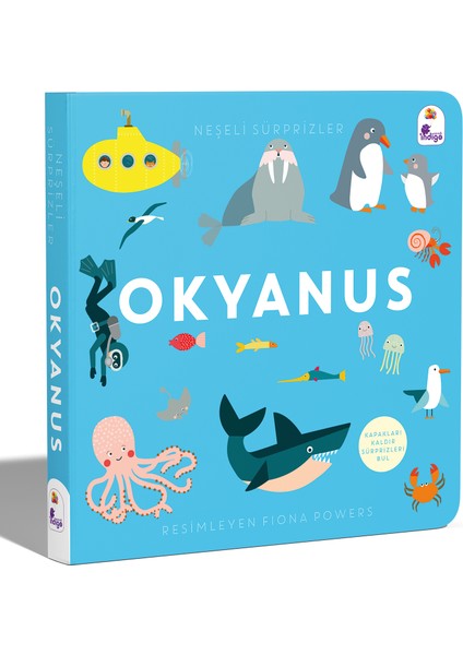 Neşeli Sürprizler: Okyanus (Pop-Up Kitap)