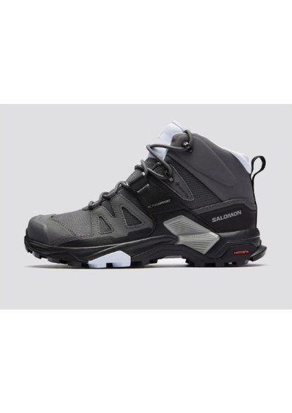 Gri Mavi Su Geçirmez x Ultra 4 Mıd Gore-Tex Bot