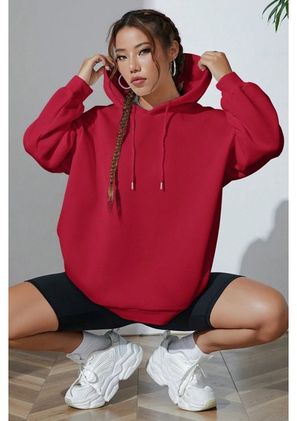 Uygun Tarz Fermuarlı Kapüşonlu Unisex Sweatshirt fiyatları
