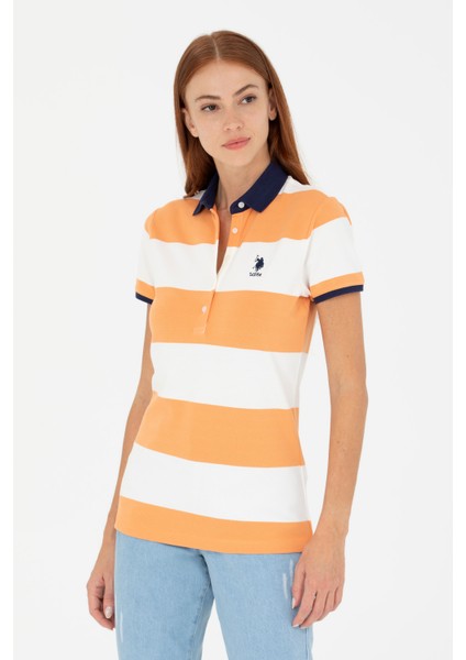 Kadın Turuncu T-Shirt 50262960-VR051 modelleri