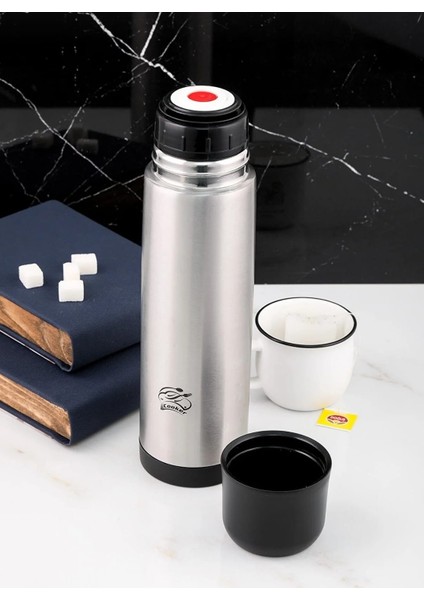 Inox Paslanmaz Çelik Termos Uzun Ömürlü Pratik Orta Boy Termos fiyatları