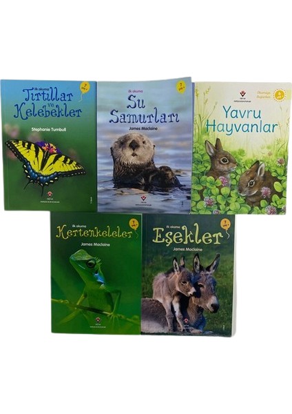 Popüler Bilim İlk Okuma Kitapları 5 Kitap Set