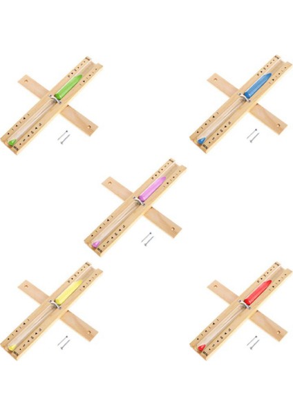Duvara Monte Ahşap Kum Saati Kum Saati 15 Dakika Kırmızı Kum (Yurt Dışından) fırsatları
