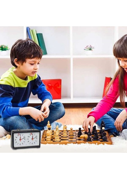 Satranç Saati Zamanlayıcısı, Mekanik Satranç Saati, Oyun PQ9905 Için Analog Zamanlayıcı (Yurt Dışından)