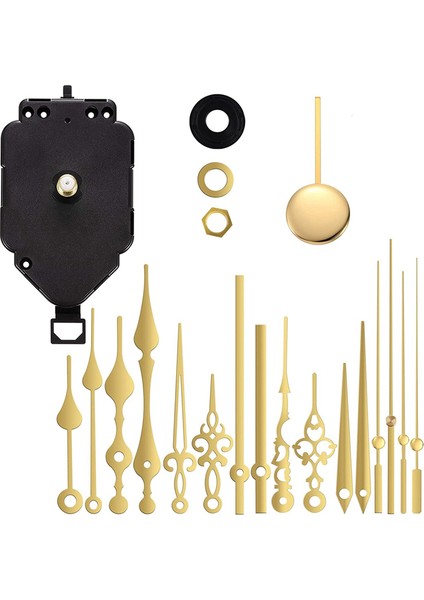 Duvar Sessiz Sarkaçlı Kuvars Saat Hareketi, Sarkaçlı Saat Parçaları (Yurt Dışından)