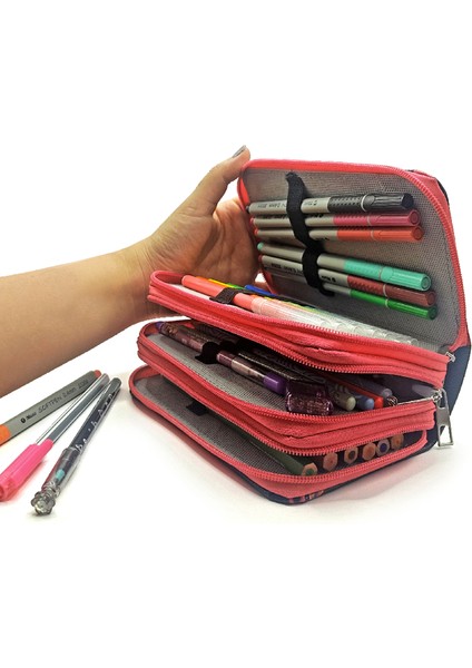 Kalem Kutusu Basketbolcu Astronot Space Desenli Organizer Kalem Kutusu fırsatları