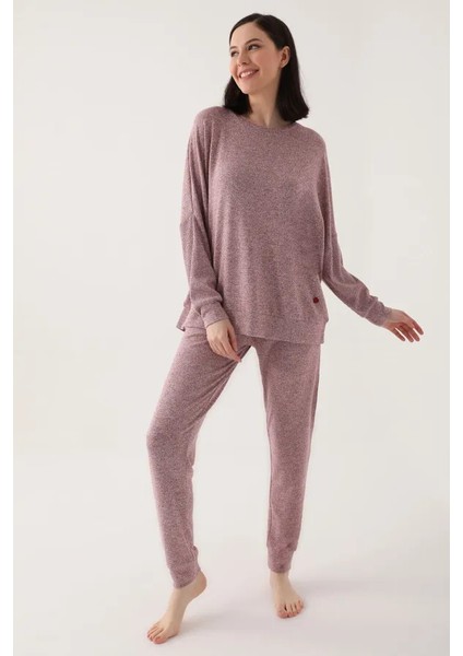 Uzun Kol Termal Kadın Pijama Takım 8732 fiyatları