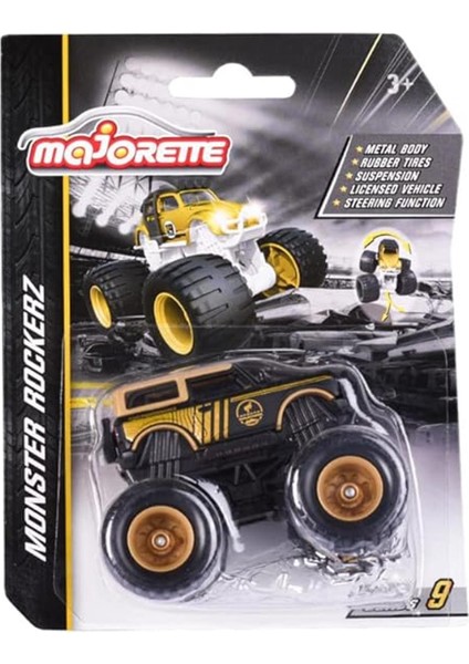 Monster Rockerz Gold Limited Edition 9 Oyuncak Araba Ford Bronco Wildtrak