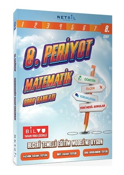 8. Periyot Matematik ve Fen Bilimleri Soru Bankası 2 Kitap