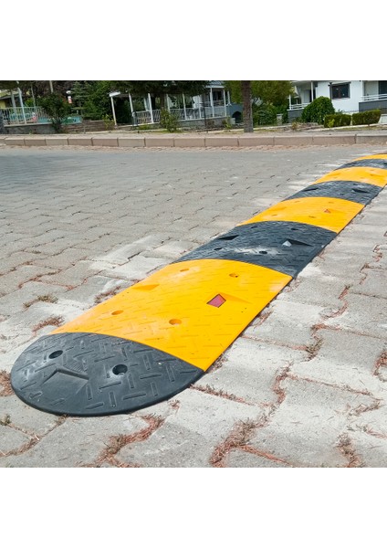 Kauçuk Yol Kasisi Destekli, Hız Kesici Set 6 Metre