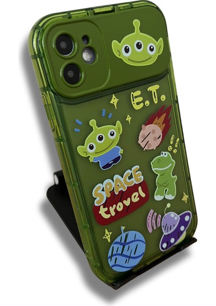 Apple iPhone 11 Space Trovel E.t. Figürlü Baskılı Telefon Kılıfı modelleri