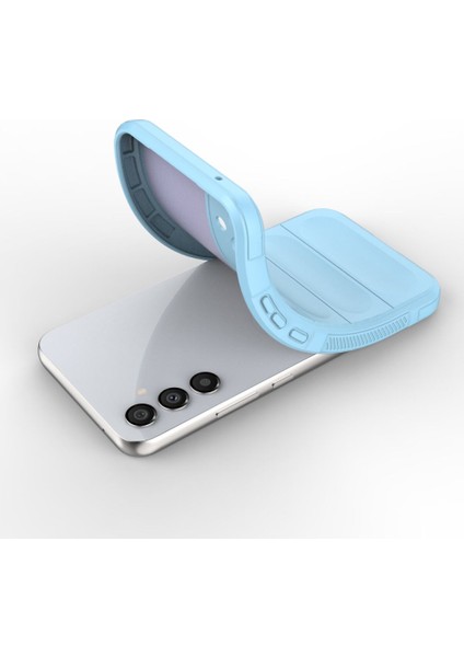 Samsung Galaxy A34 5g Kılıf Optimum Lens Çerçeveli Silikon Kapak