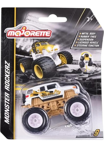 Monster Rockerz Gold Limited Edition 9 Oyuncak Araba Toyota Fj Cruiser