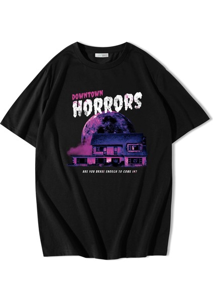 Oversize Downtown Horrors T-Shirt