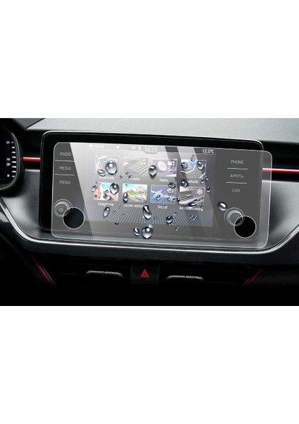 Skoda Fabia 8 Inç Mat Ekran Koruyucu Multimedya Bolero Şeffaf fiyatları