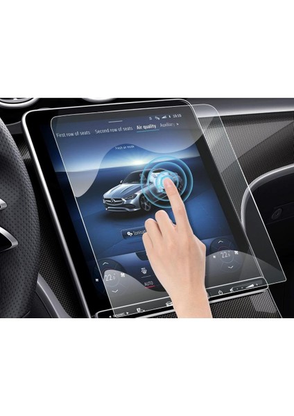 Mercedes EQE 300 12.8 İnç Ekran Koruyucu Multimedya Nano fırsatları