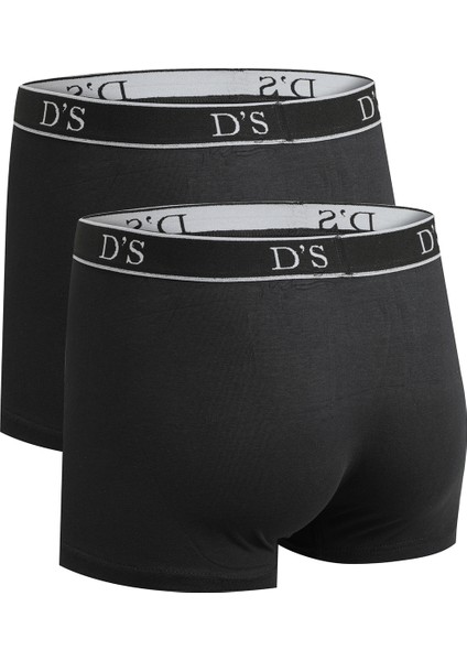 Siyah %100 Pamuk 2'Li Atlet Boxer Takim 2HCBNORTATBOX fırsatları