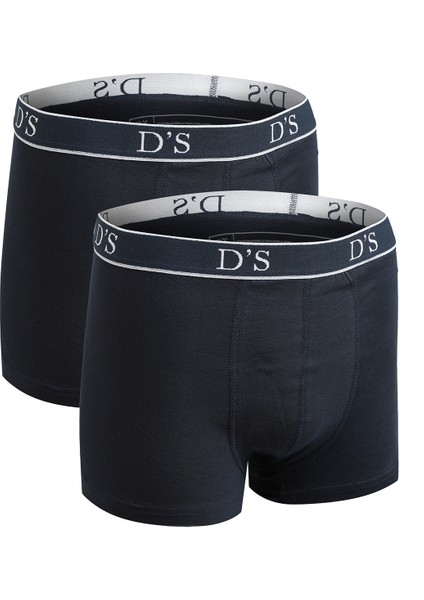 Lacivert %100 Pamuk 2'Li Atlet Boxer Takim 2HCBNORTATBOX modelleri