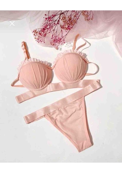 Istiridye Model Destekli Sütyen Takımları
