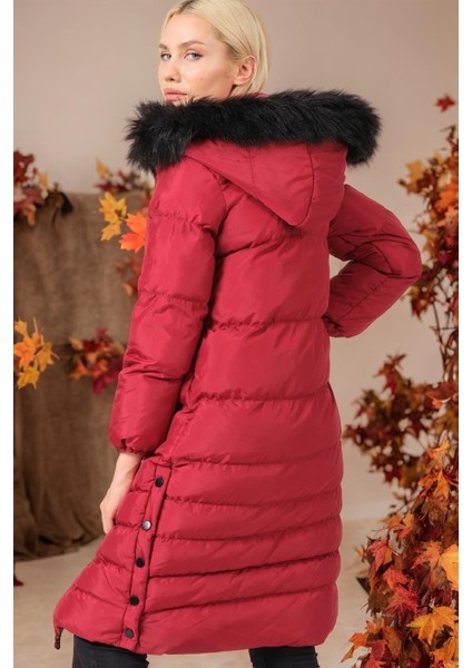 Z6740 Dewberry Bayan Kaban Düz Bordo fiyatları