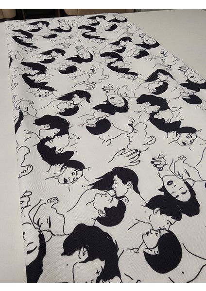 Sevgililer Günü Figür Desen Runner 6