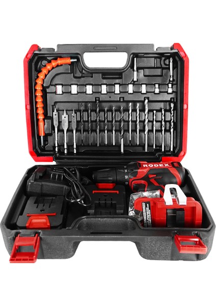 RDX3375A Akülü Matkap + 28 Parça Aksesuar