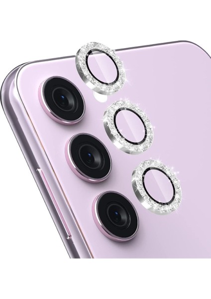 Samsung Galaxy A34 Uyumlu Taşlı Lens Kamera Koruyucu