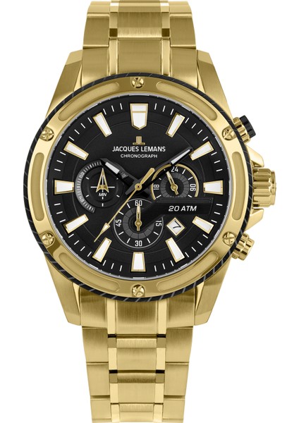 Jacque Lemans Liverpool 1-2141J Erkek Kol Saati