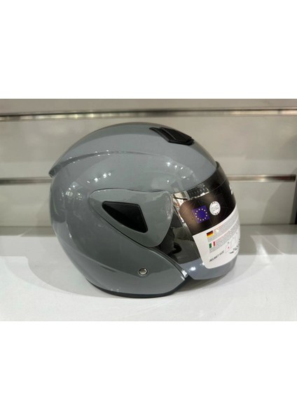 Kask SW-733 Yarım Aynalı Camlı Nardo Gri fiyatları