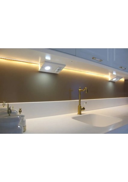 Açma Kapama Düğmeli, Çift Prizli, Beyaz Işık Ledli, Banyo Mutfak Tezgah Altı Üstü, Dolap Içi Armatür modelleri