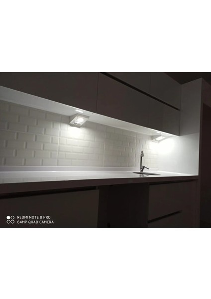 Açma Kapama Düğmeli, Çift Prizli, Beyaz Işık Ledli, Banyo Mutfak Tezgah Altı Üstü, Dolap Içi Armatür fırsatları