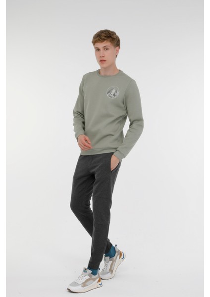 ml Naturely 16CG700 3pr Adacayı Erkek Sweatshirt