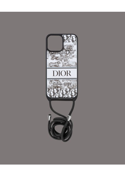 Desenli Çantalı Telefon Kılıfı - DK156 - iPhone 13