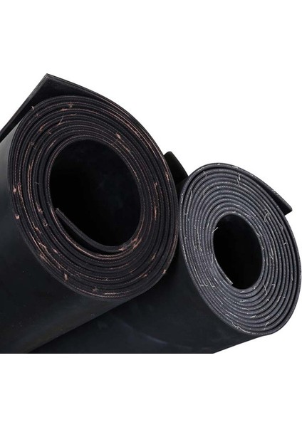 LASTİK LEVHA 5 MM BEZLİ (EN:1 MT BOY:1 MT)