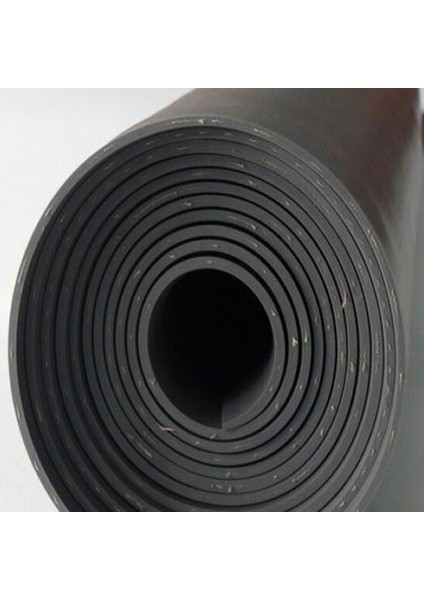 LASTİK LEVHA 5 MM BEZLİ (EN:1 MT BOY:1 MT)