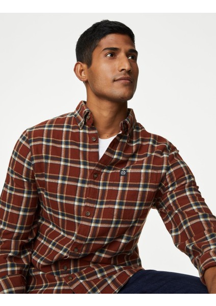 Saf Pamuklu Regular Fit Gömlek fiyatları