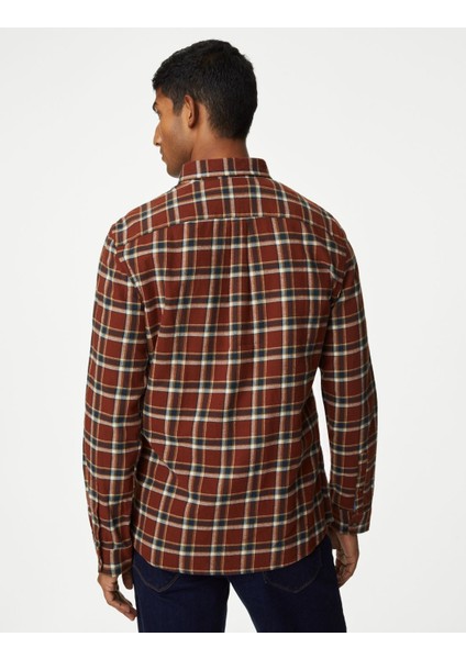 Saf Pamuklu Regular Fit Gömlek fırsatları