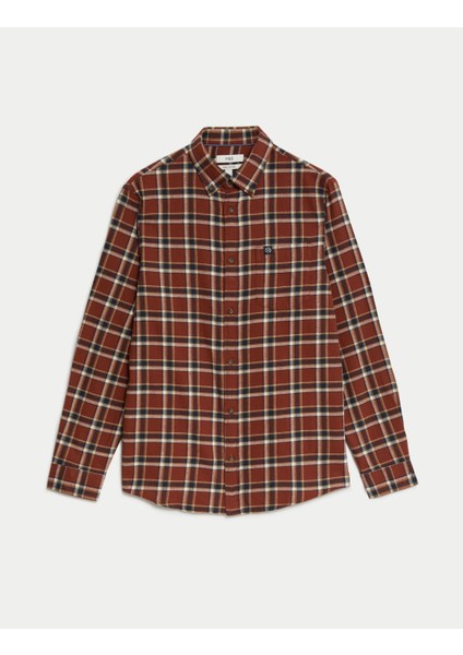 Saf Pamuklu Regular Fit Gömlek indirimleri