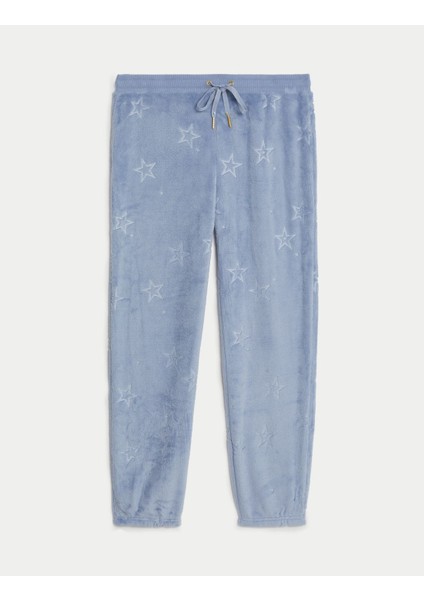 Marks & Spencer Yıldız Desenli Polar Jogger Pijama Altı