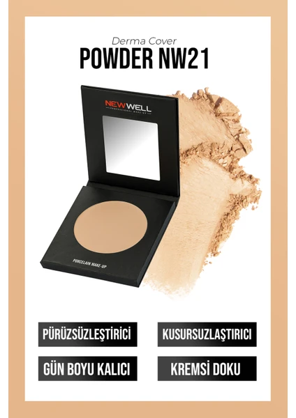 New Well Powder Porcelain Make-Up NW 21 12 gr