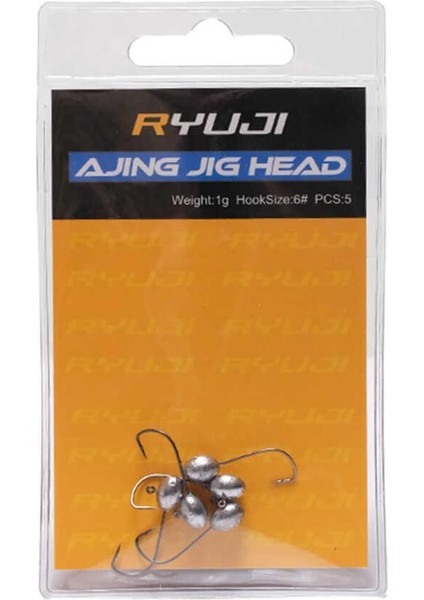 Ajing Jig Head 1gr Zoka (5 Adet)