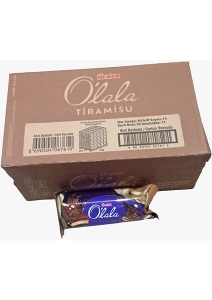 Olala Tiramisu Kek 45 gr x 15 Adet